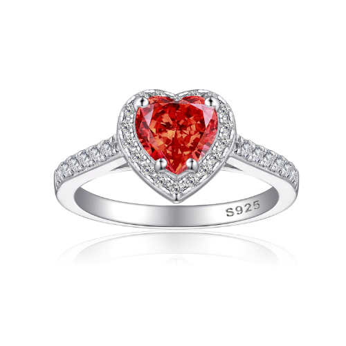 Oso con Rosa Eterna y Anillo de Promesa